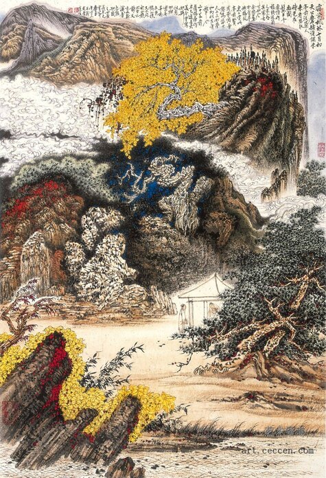 龚贤诗意2008 69x46